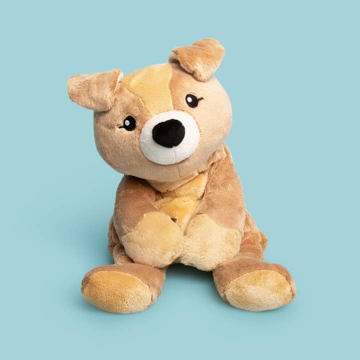 Hugimals World - Wholesale Stuffed/Plush Toy - Kids & Baby - Charlie the Puppy 4.5lb Weighted Plush Anxiety:Kids & Adults