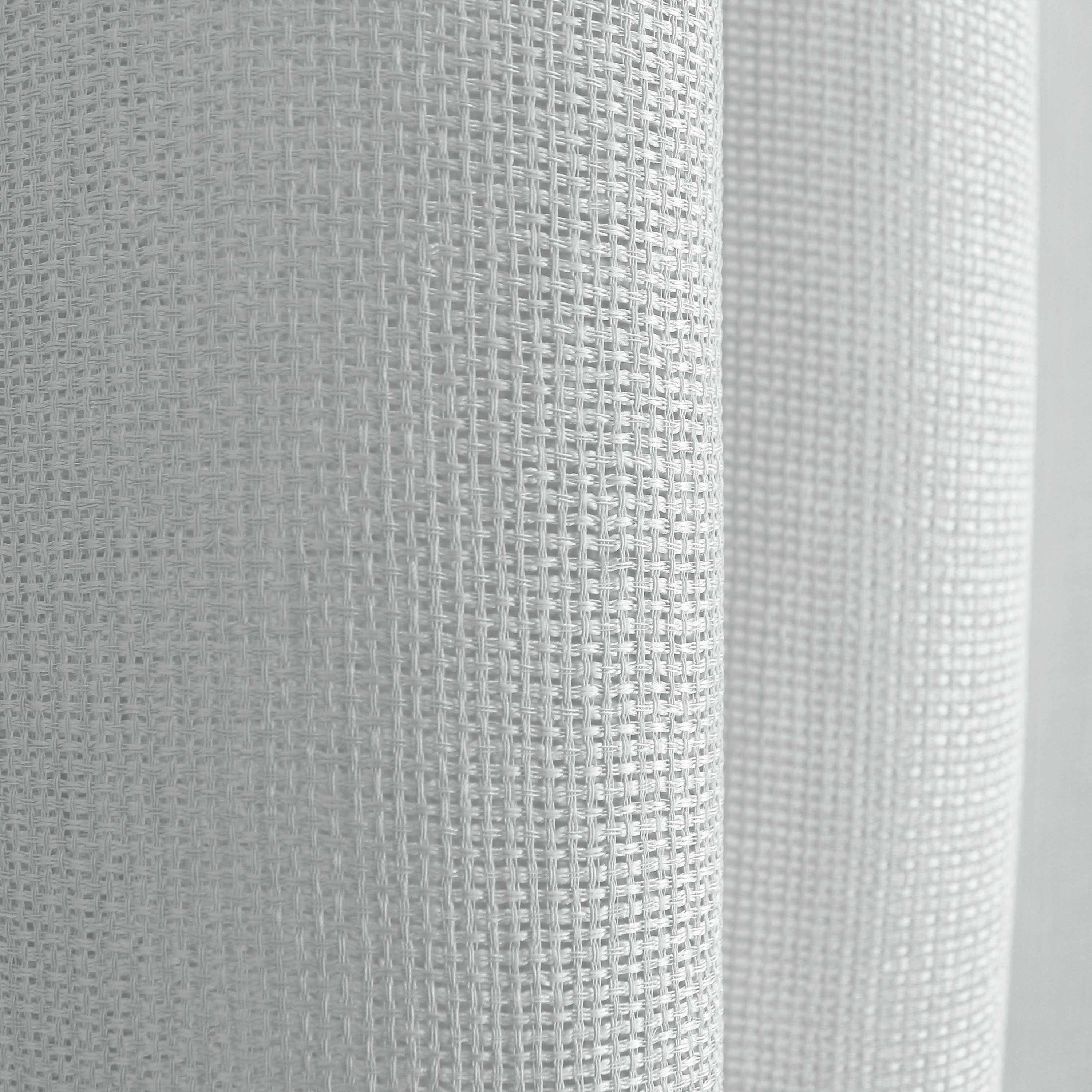 DECOSTARS - CmaDECO - Vente Rideaux - Voilage ajouré avec Œillets, 140x240cm, Collection JELLY13