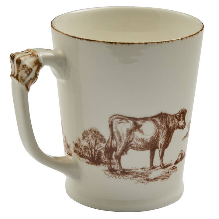 Park Designs - Wholesale Coffee Mug - Down On The Farm Toile Mug2