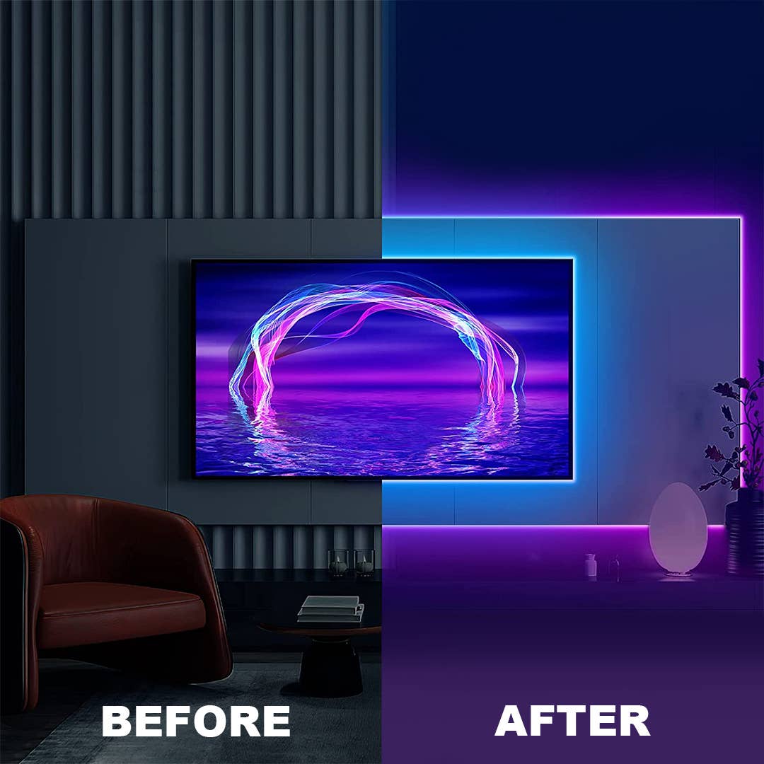 Mtistanbul LTD – wholesale Ljusslinga – 2 PCS LED-remsljus 2x5m, RGB-ljusremsa med fjärrkontroll4