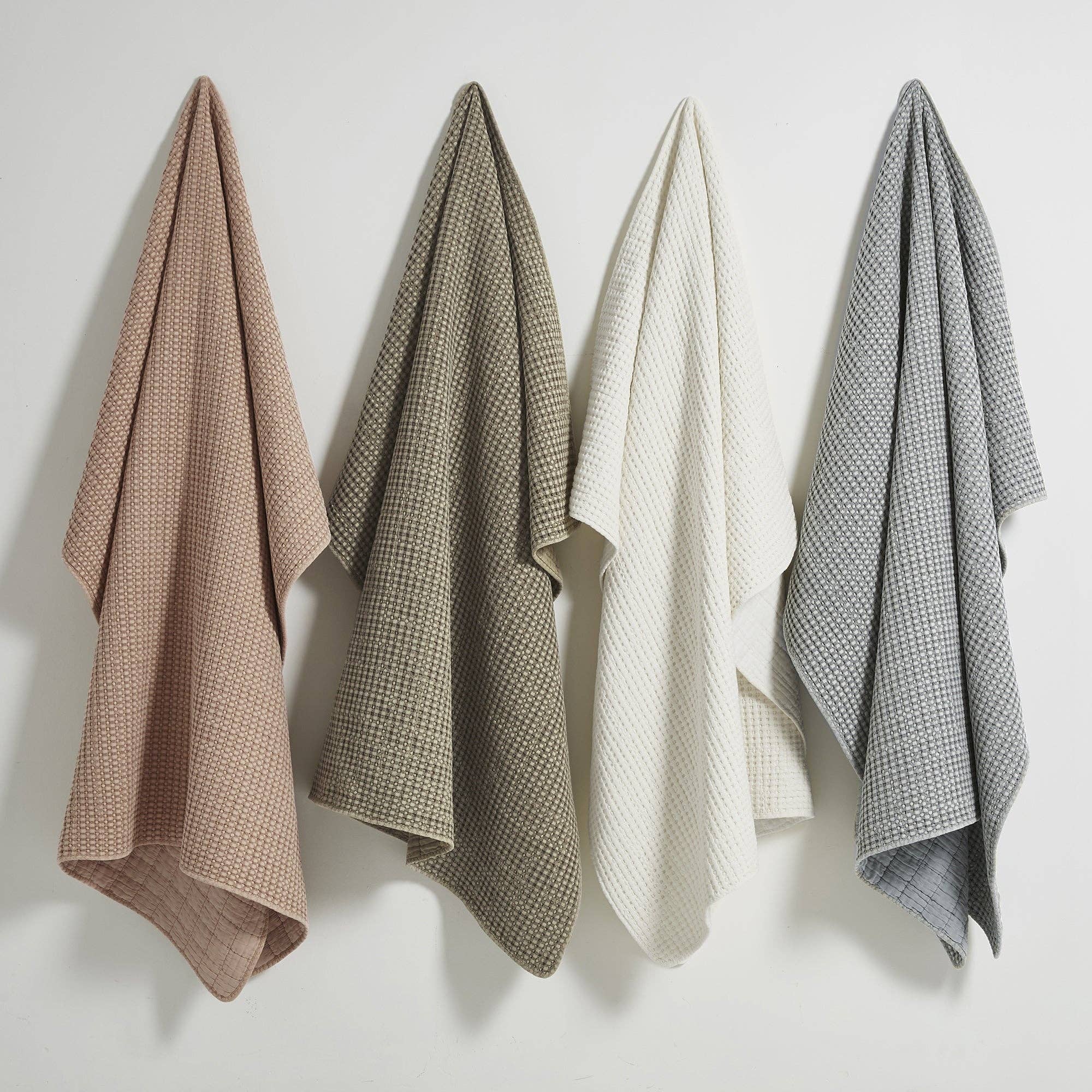 Levtex Home - Wholesale Throw Blanket - Mills Waffle Quilted Throw66