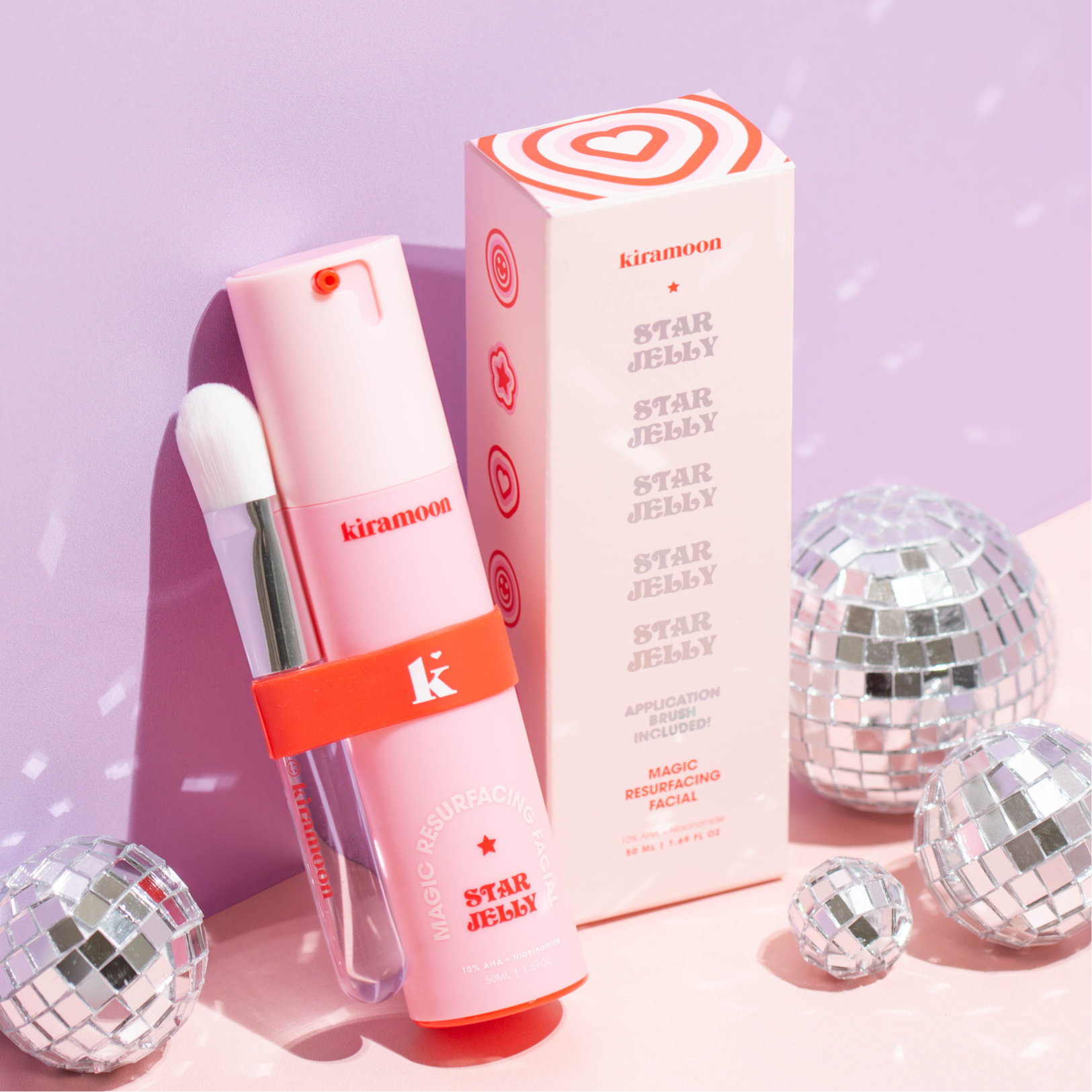 Kiramoon - Wholesale Skincare Face Mask - Star Jelly 10% AHA Resurfacing Facial Mask1