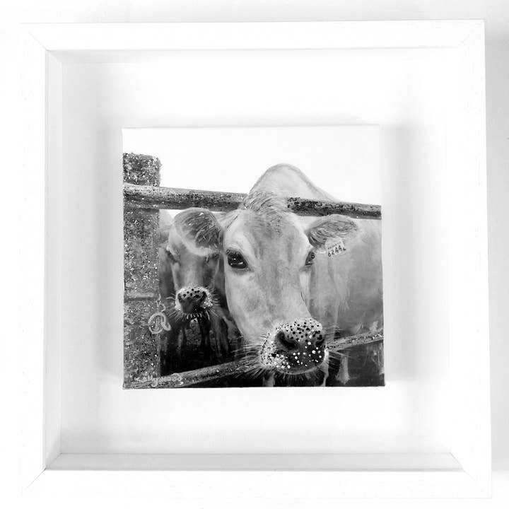 Trikot-Mädchen- Originalgemälde auf Leinwand für den Großhandel von Kelly Hood Art & Design Studio