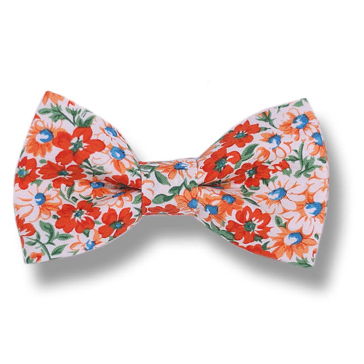 Noeud papillon Motif Fleur d'été pour la vente par Le Noeud