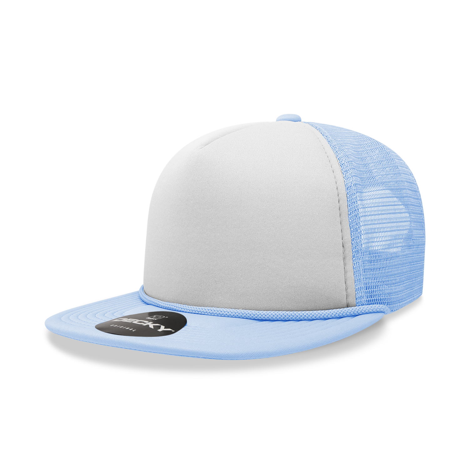 The Park Wholesale - Wholesale Trucker Hat - Unisex - Decky 6026 - Classic 5 Panel Foam Trucker Cap, Flat Bill Hat15