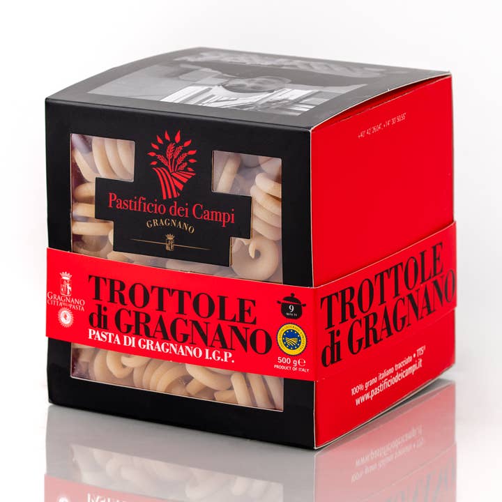 Pâtes de Gragnano IGP - Trottole, 500g Fabriqué en Italie pour la vente par Pastificio dei Campi