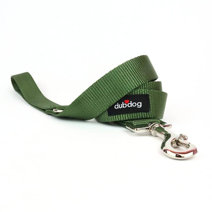 Simply Olive Leash for wholesale by Dubdog Designs