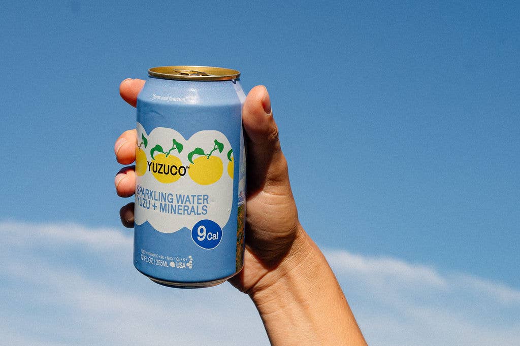 YUZUCO - Wholesale Sparkling Water - Sparkling Yuzu + Minerals  (12oz, 12pk)1