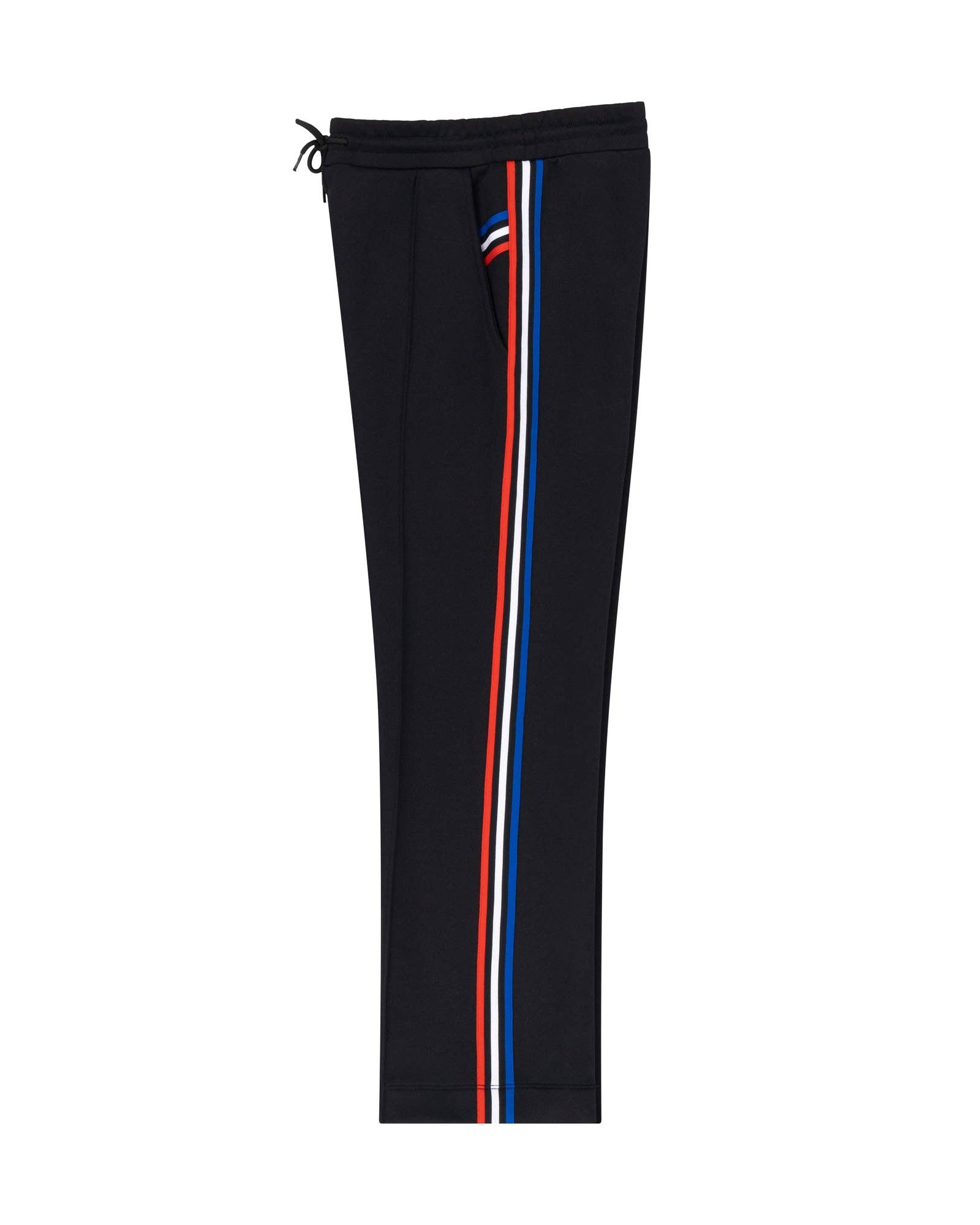 KLASSISK/SVART Klassiska Rib Stripe Retro Track Pants för wholesale på Faire4