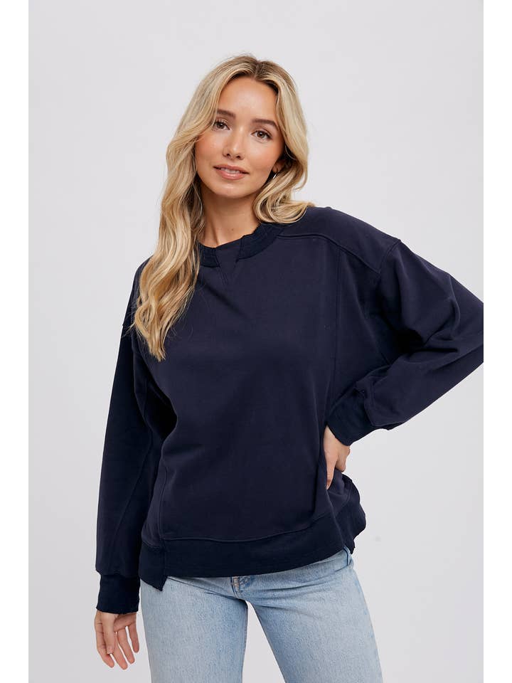 Bluivy - Wholesale Sweatshirt - Women's - BOXY SWEATSHIRT2
