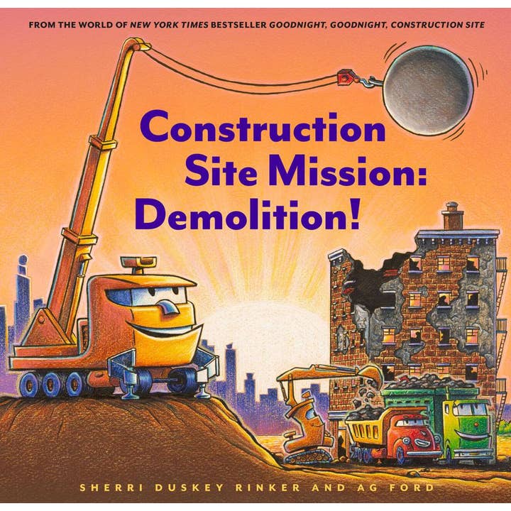 Chronicle Books - Wholesale Book - Kids - Construction Site Mission: Demolition!