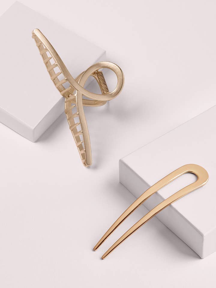 Conjunto Essencial de Ouro por atacado de The Hair Edit