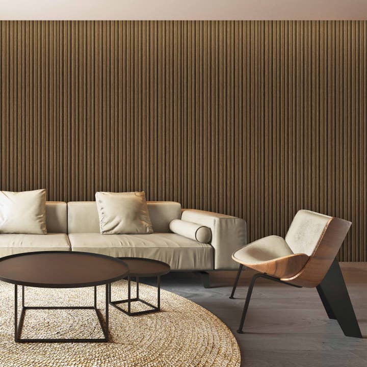 Walloro Luxury Embossed Wallpaper – wholesale Wall Panelling – Walnut Wood Grain Wall Panel, PS Wall Home Decoration Panel-Premium Quality3