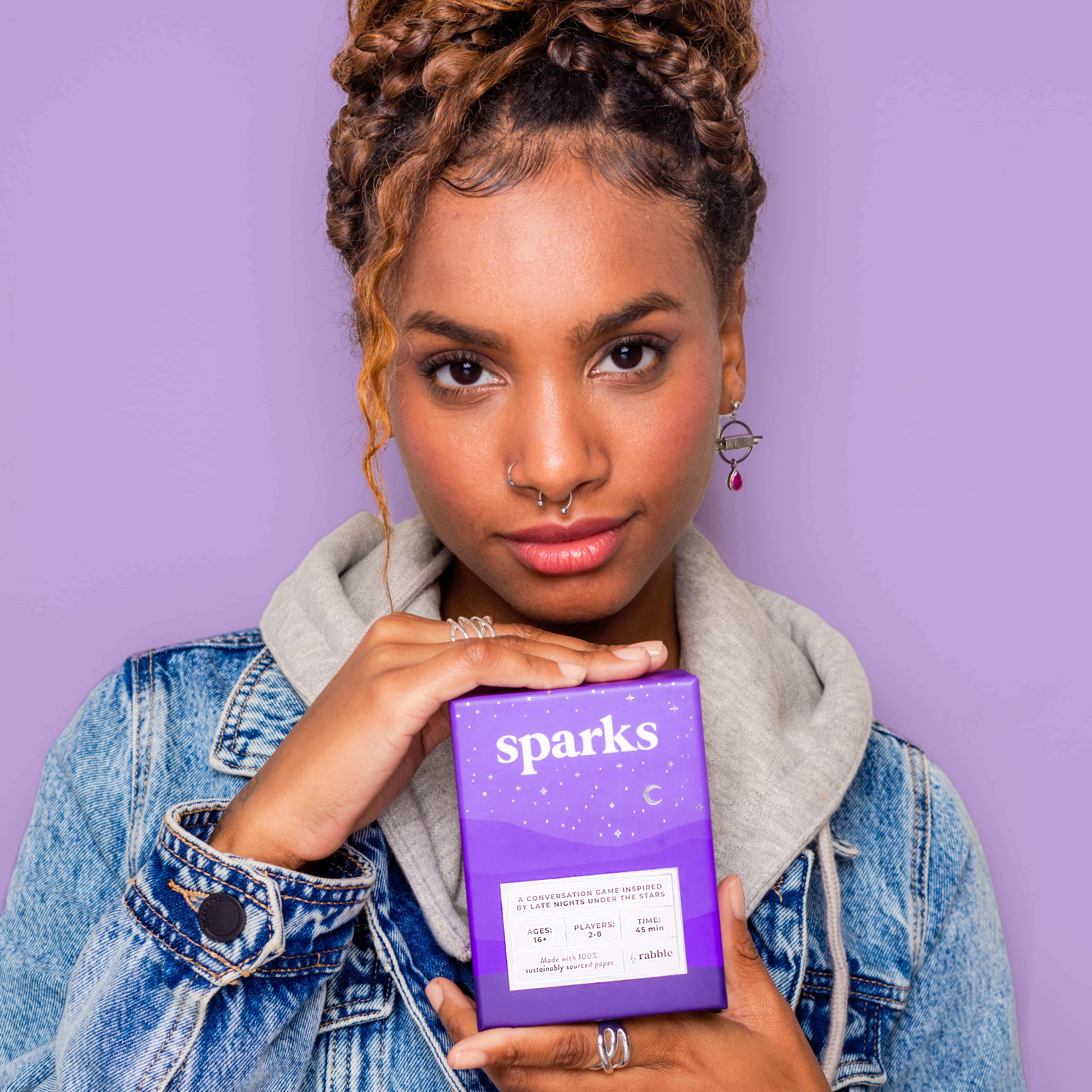 rabble - Venta al por mayor Juegos de cartas - Sparks - Juego de conversación inspirado en las estrellas11