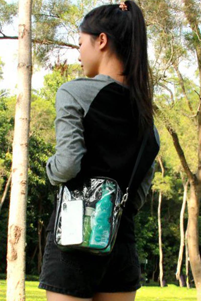 Large Transparent Clear Durable Pvc Messenger Bag for wholesale on Faire5