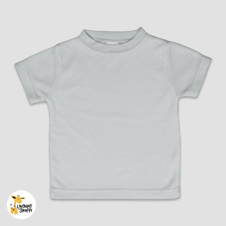 Laughing Giraffe - Wholesale T-Shirt - Baby - Infant Baby Short Sleeve T-Shirt Sublimation Blanks DIY