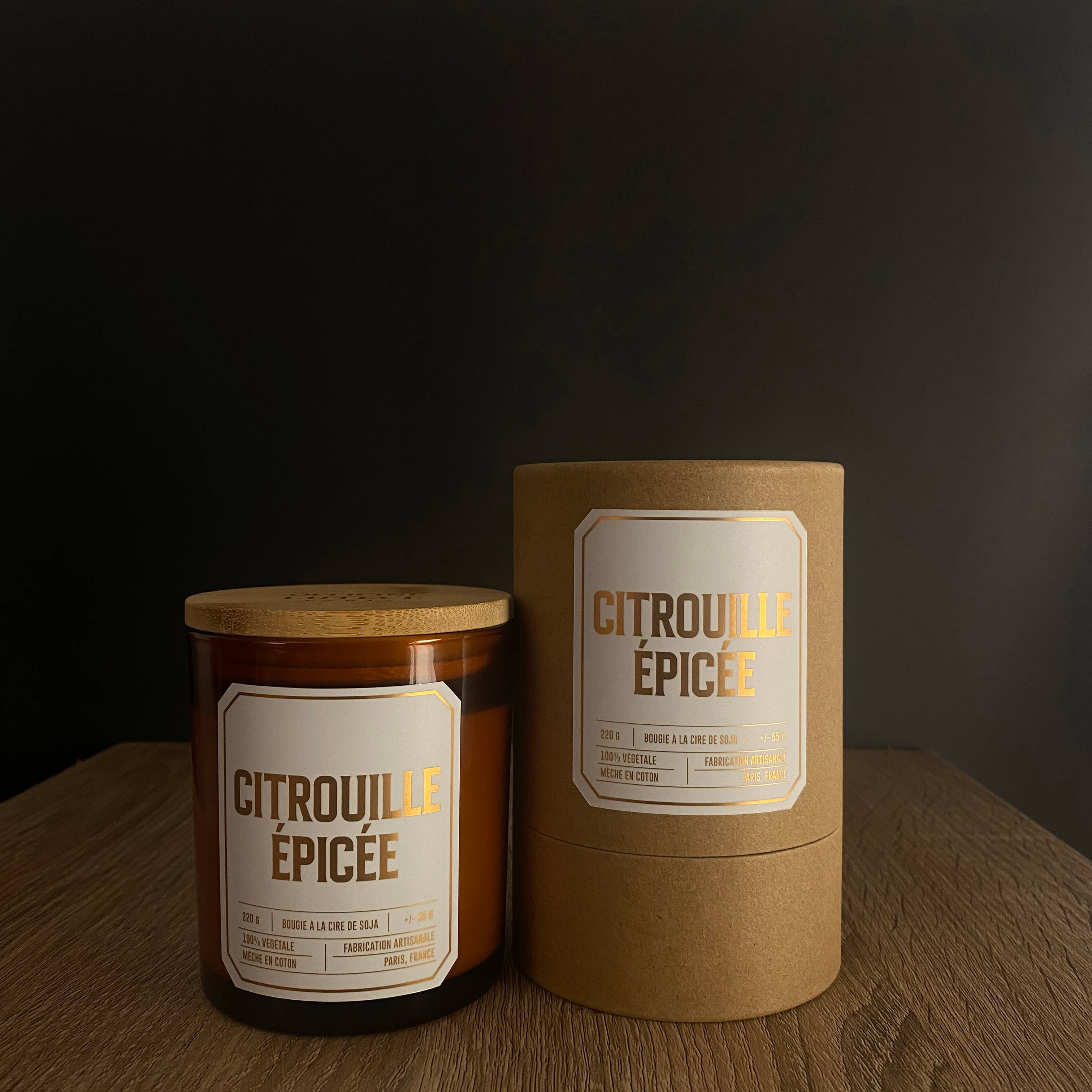 Officine Lutèce - Wholesale Jar/Filled Candle - Spiced Pumpkin Scented Candle - 220g6