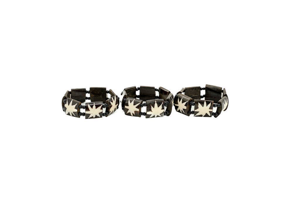 Gitzell FairTrade - Wholesale Beaded Bracelet - Bone Bracelets, Set of 128
