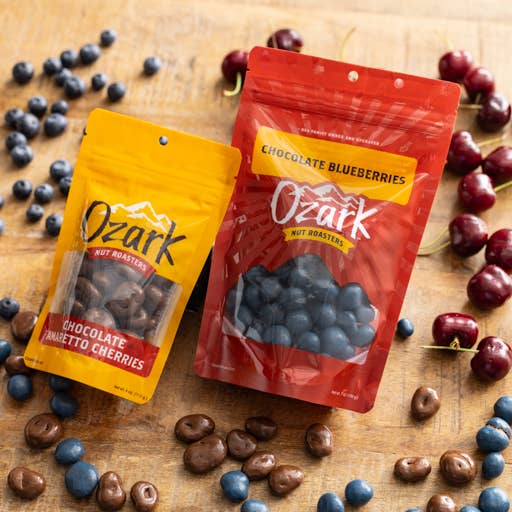 Ozark Nut Roasters - Wholesale Chocolate Covered Sweets - Chocolate Amaretto Cherries - 3.5oz