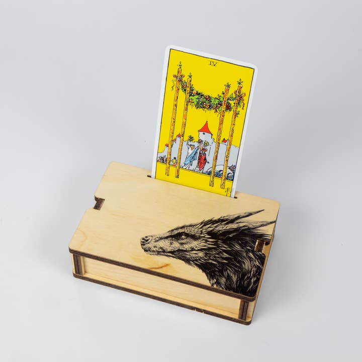 Standish House - Wholesale Tarot cards - Tarot card box & holder, Wooden, unique designs15