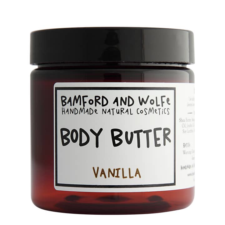 Bamford and Wolfe Body Butter Vanilla for wholesale by Bamford and Wolfe