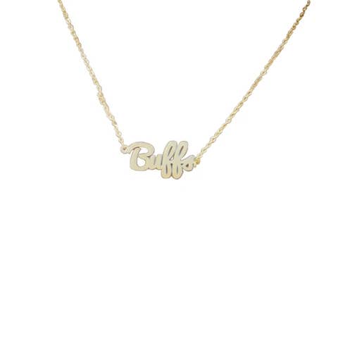University of Colorado Script Necklace for wholesale by Fan Frenzy Gifts