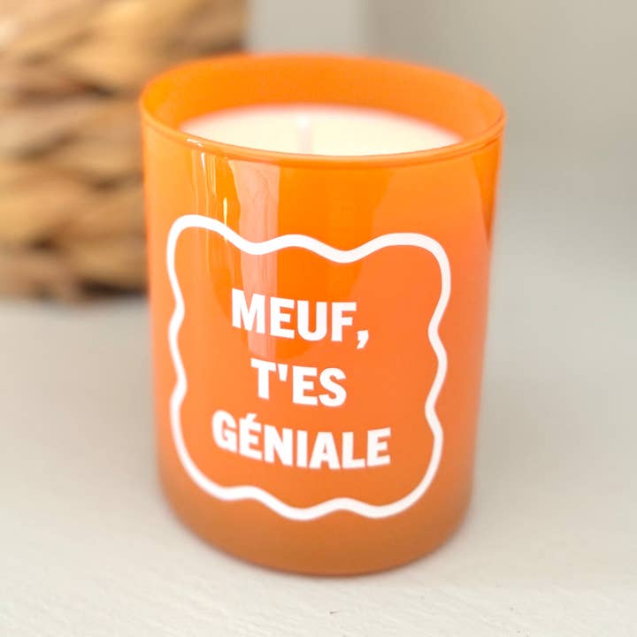 GIRL CANDLE YOU ARE AWESOME for wholesale by LE COMPTOIR DE LOULOU