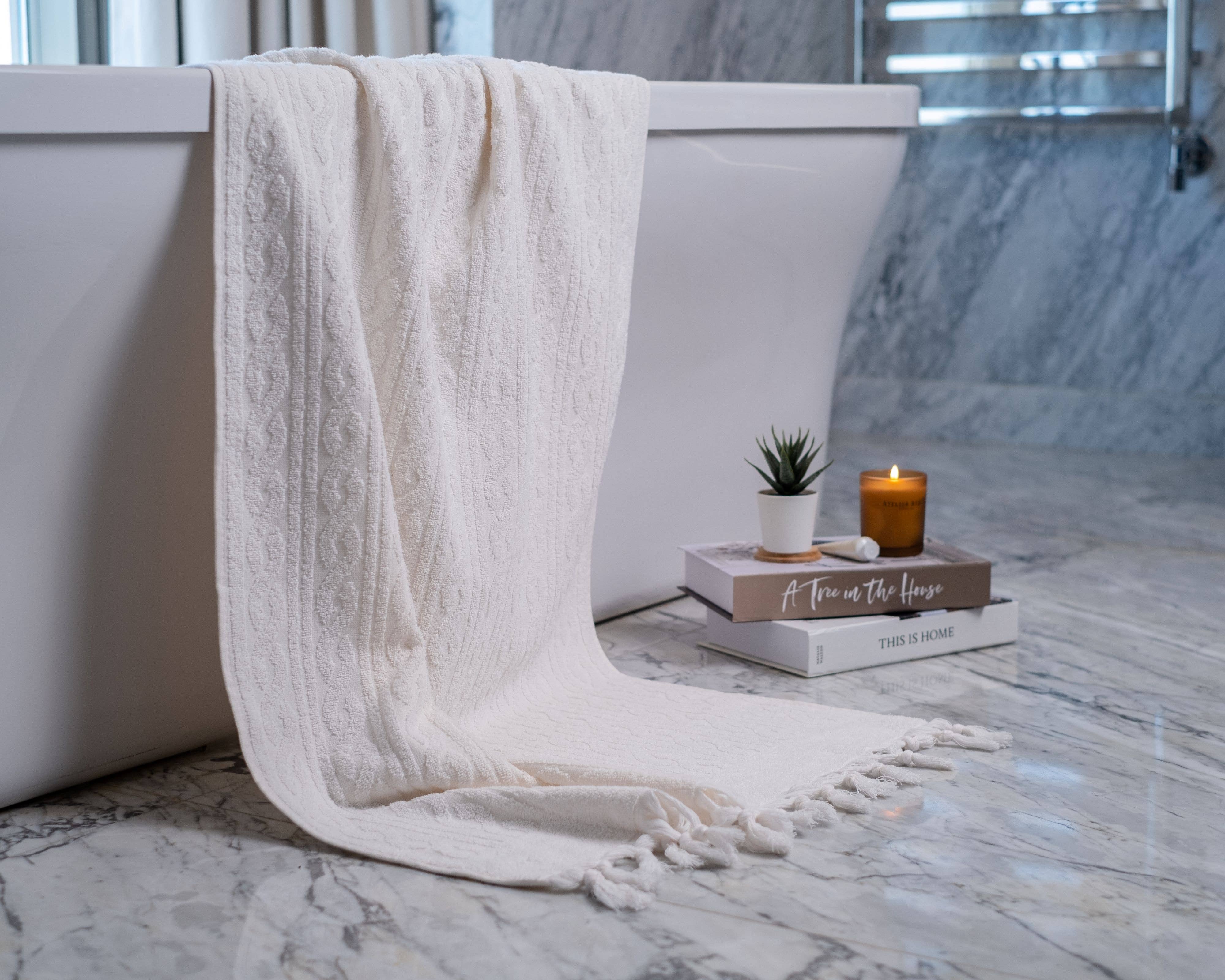 Kalkedon Towels - Vendita all'ingrosso Set asciugamani - Offerta! Set Asciugamani in Cotone Turco Organico | Asciugamano da Mano e da Bagno3