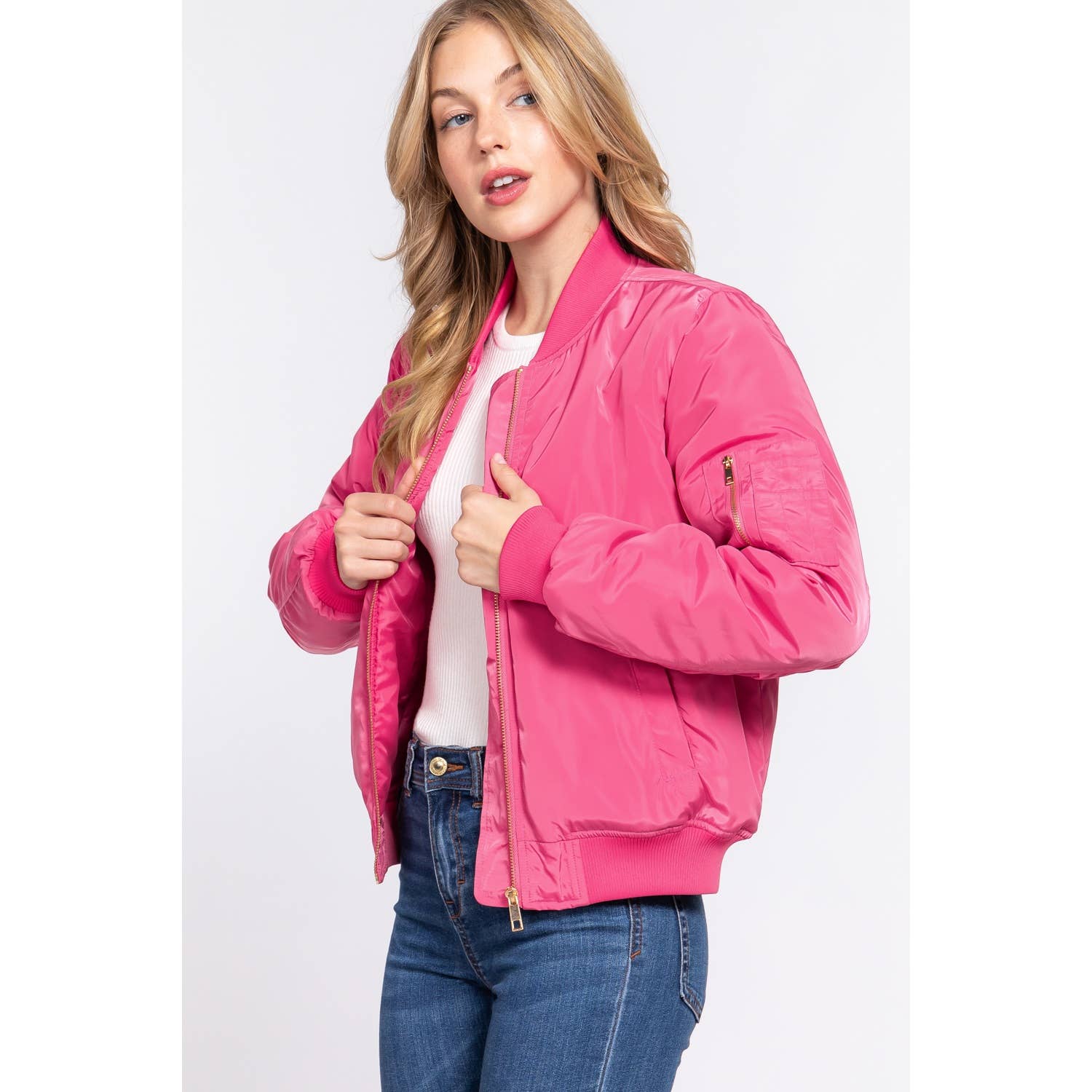 Apolline - Wholesale Bomber Jacket - Women's - BOMBER JACKET7