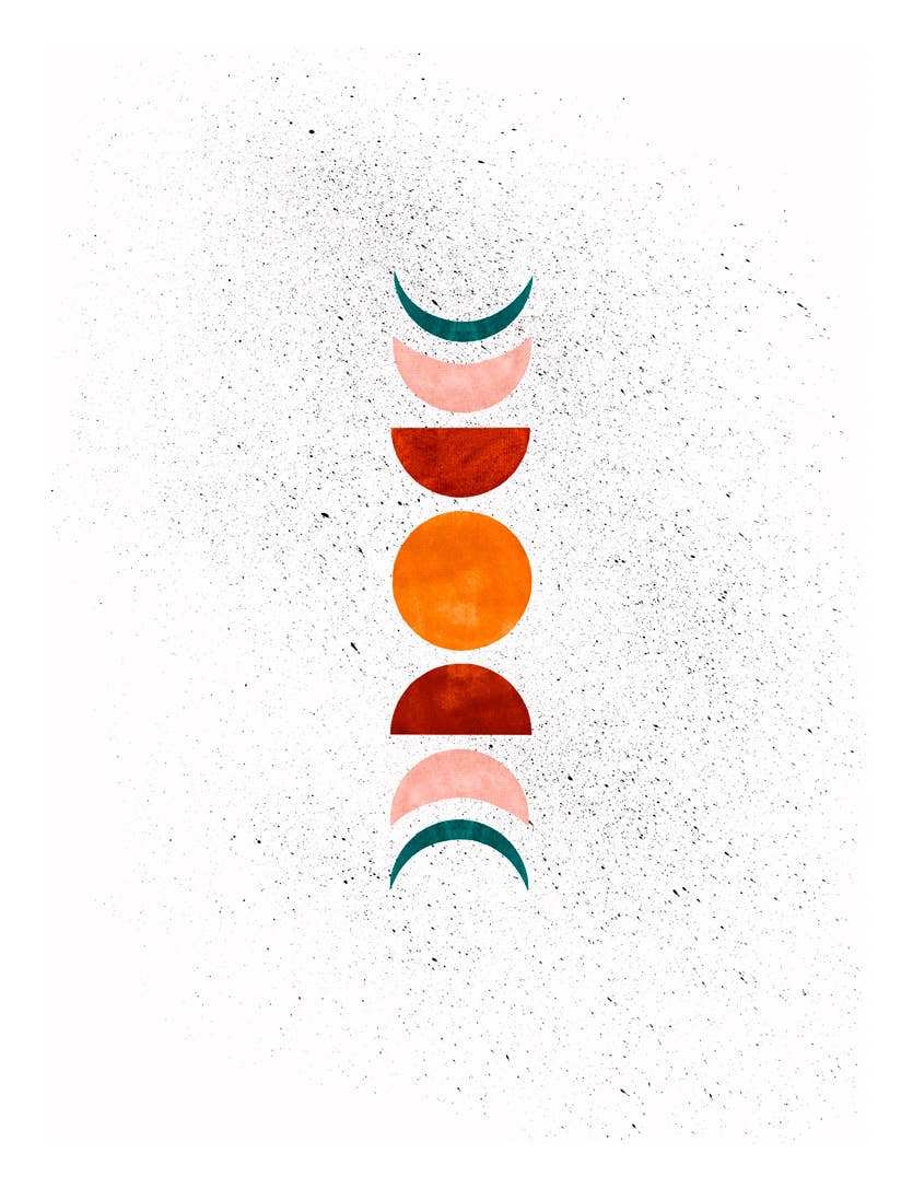 Flora Florae - Wholesale Poster - Moon Phases Poster1