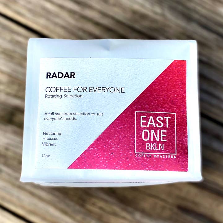 Radar for wholesale by East One Coffee Roasters