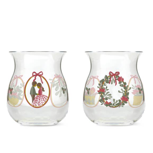 Holmegaard Noël - 2025 - Photophores de 3" - Lot de 2 pour la vente par Danish Design Collective