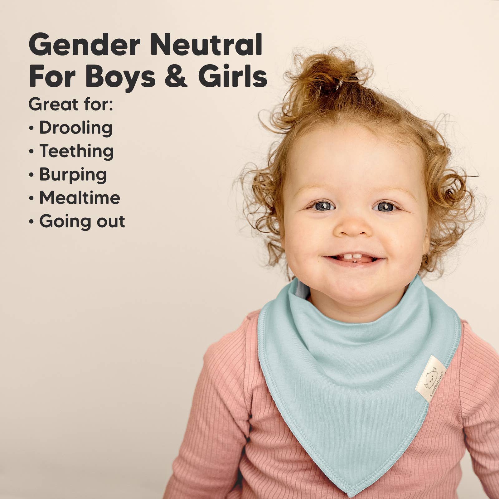 Hunter 8-pack Baby Bandana Bibs for Boys and Girls for wholesale on Faire5