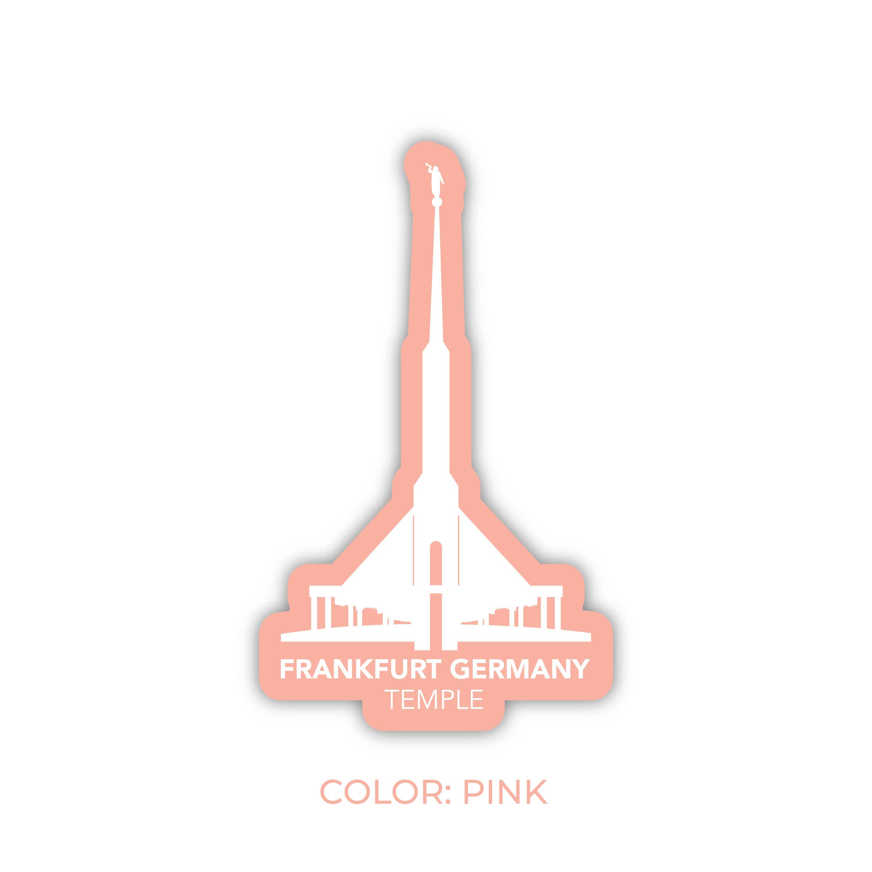 JasmineTreeDesign - Wholesale Sticker - Frankfurt Germany Temple Sticker, Frankfurt Germany Temple3
