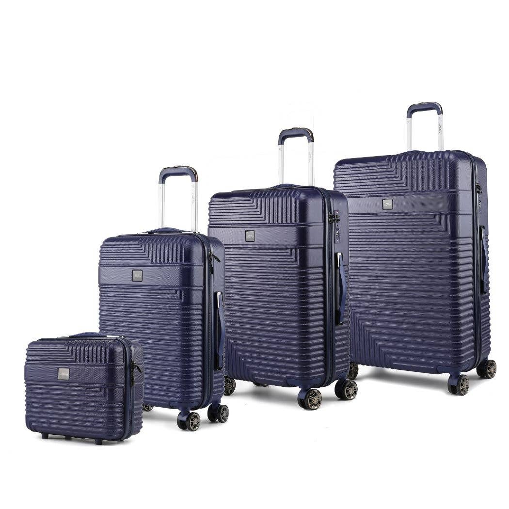 MKF Collection - Wholesale Luggage - Mykonos Luggage Set- Extra Large, Large, Medium and Small8