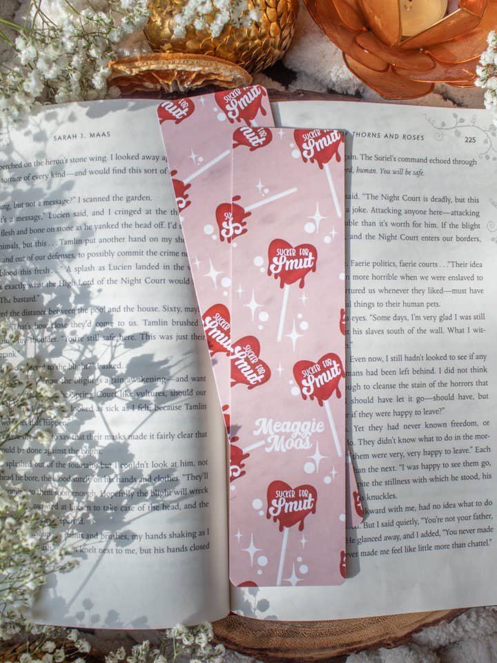 Sucker For Smut 2x8 Bookmark | Glossy for wholesale by Meaggie Moos