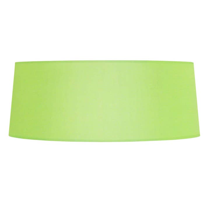 TAMBOUR 60 - Drum Green Fabric Lampshade for wholesale by Tosel Shop