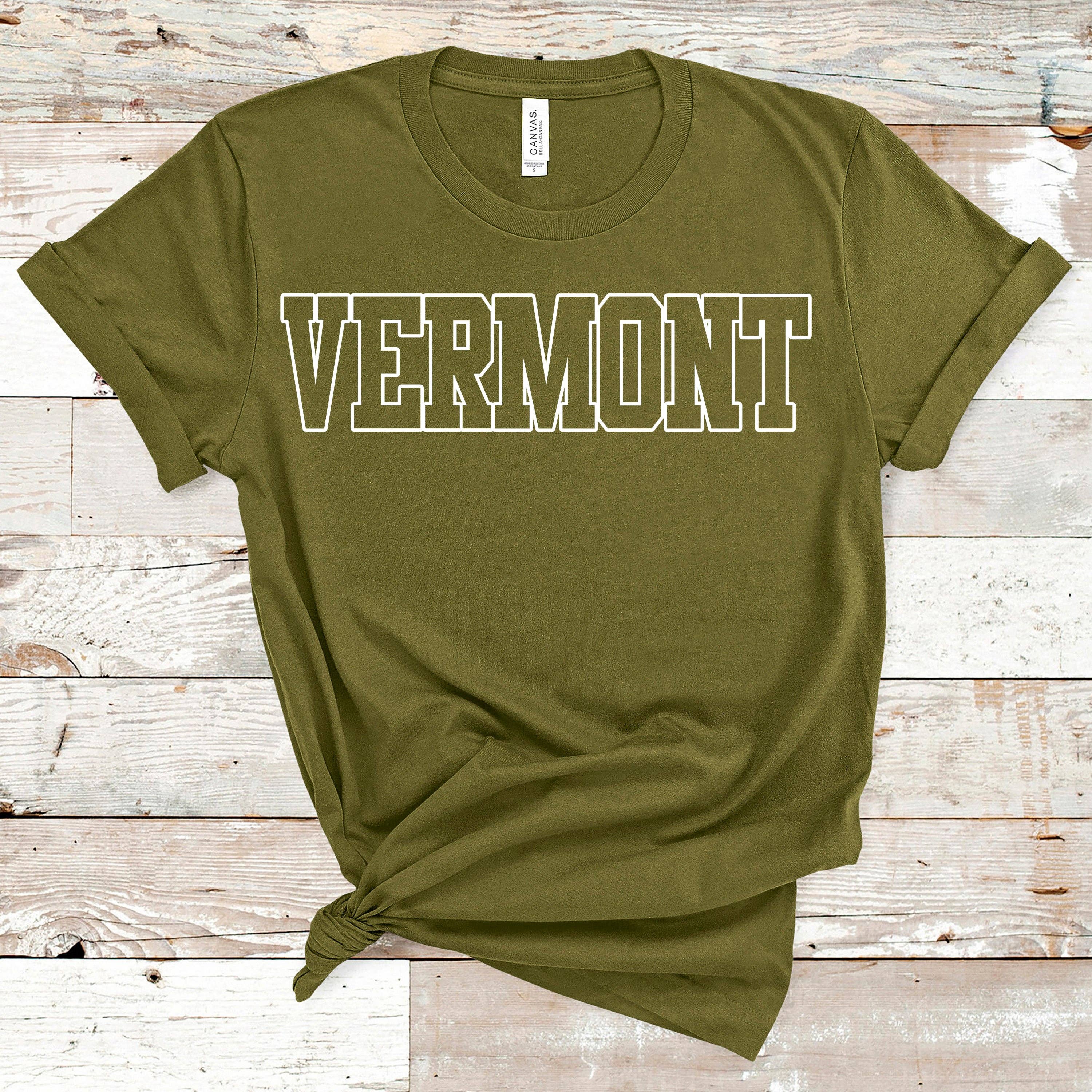 LA Shirt Company - Wholesale T-Shirt (Graphic) - Women's - VERMONT - BELLA GRAPHIC TEE2