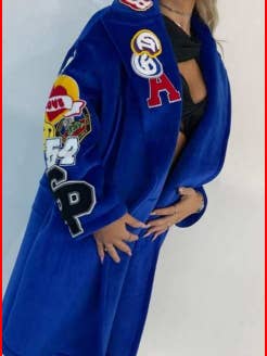 Call My Coat Available Black Purple Shard Green for wholesale by Stefano Ghilardi