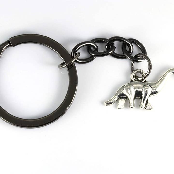 Dave The Bunny - Wholesale Keychain – Unisex - Dinosaur Keychain | Brontosaurus Key Chain for Dinosaur Lovers a Dino Keychain Bulk Fun Keychain for Women or Men a Dinosaur Key Chain or Jurassic Keychain for the Archeologist that you know8