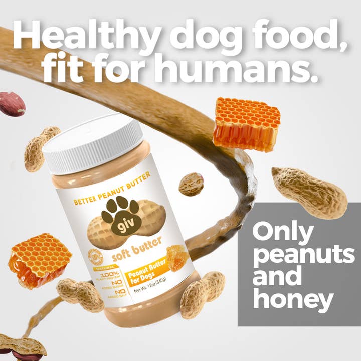 giv soft butter - Wholesale Pet treats – Dog - DOG SAFE PEANUT BUTTER CASE6