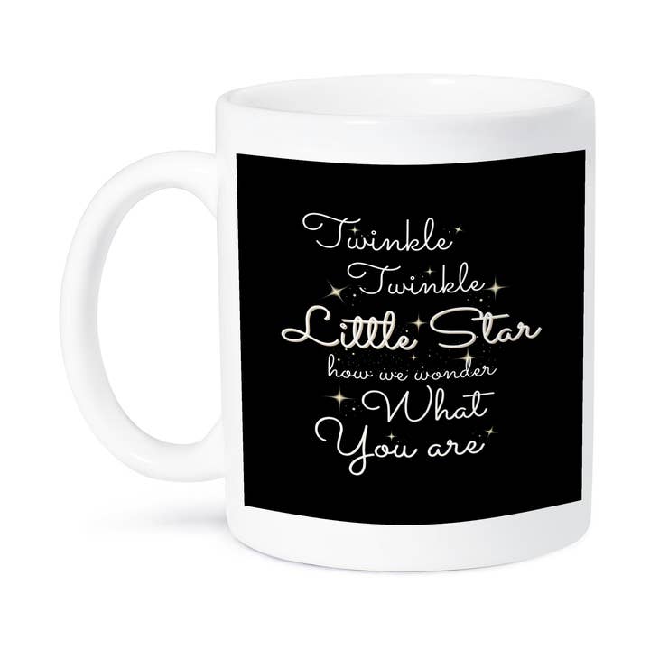3dRose - Wholesale Coffee mug - 3dRose, Twinkle little star how we wonder what you are, Mug8