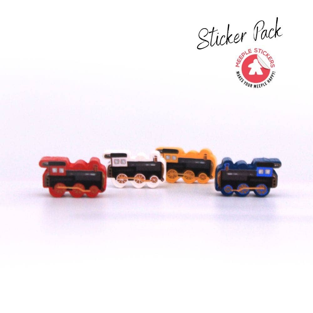 Meeple Stickers – Engroshandel Brætspil – The Great Western Trail - Argentina Klistermærkesæt5