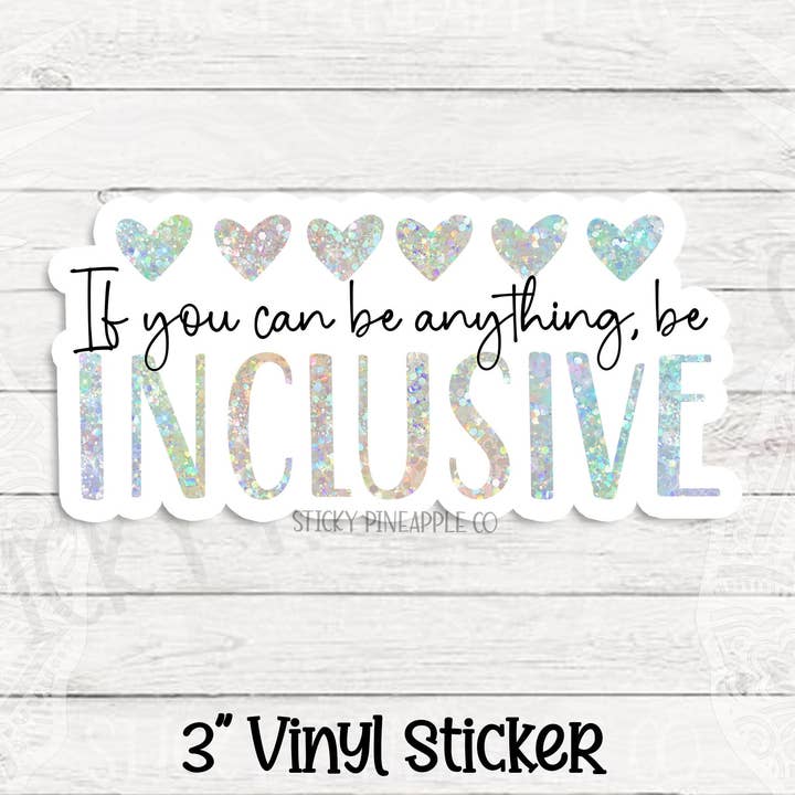 Als je van alles kunt zijn, voeg dan een sticker toe, matte sticker, weerbestendige sticker, voor je laptop, waterfles, notitieboek en meer! voor wholesale door Sticky Pineapple Co