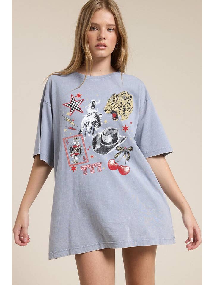 Zutter - Vente T-shirt sérigraphié – femme - T-shirt vintage graphique collage rétro western pour petit ami6