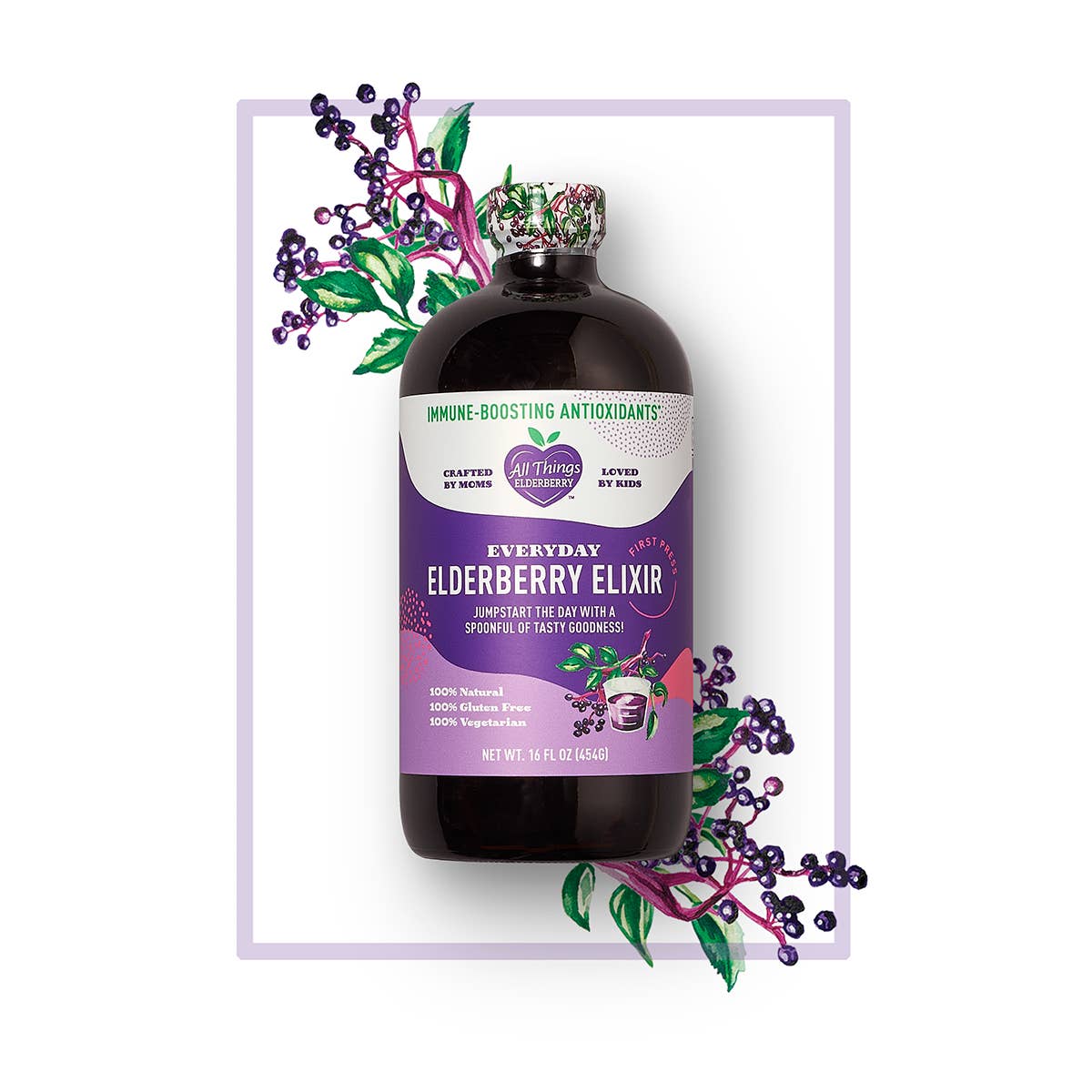 All Things Elderberry - Wholesale Oral Supplement/Vitamin - Everyday Elderberry Elixir