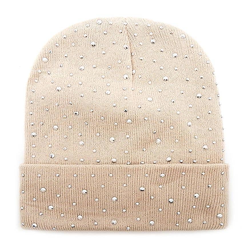Diacly - Wholesale Beanie - Unisex - Bling Rhinestone Spread Beanie Hat4