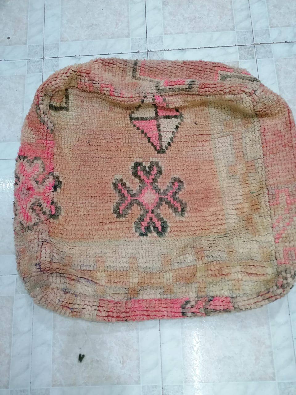 marrakeshop - Vendita all'ingrosso Pouf - Cuscini da pavimento vintage marocchini Boujad Copertura Pouf6