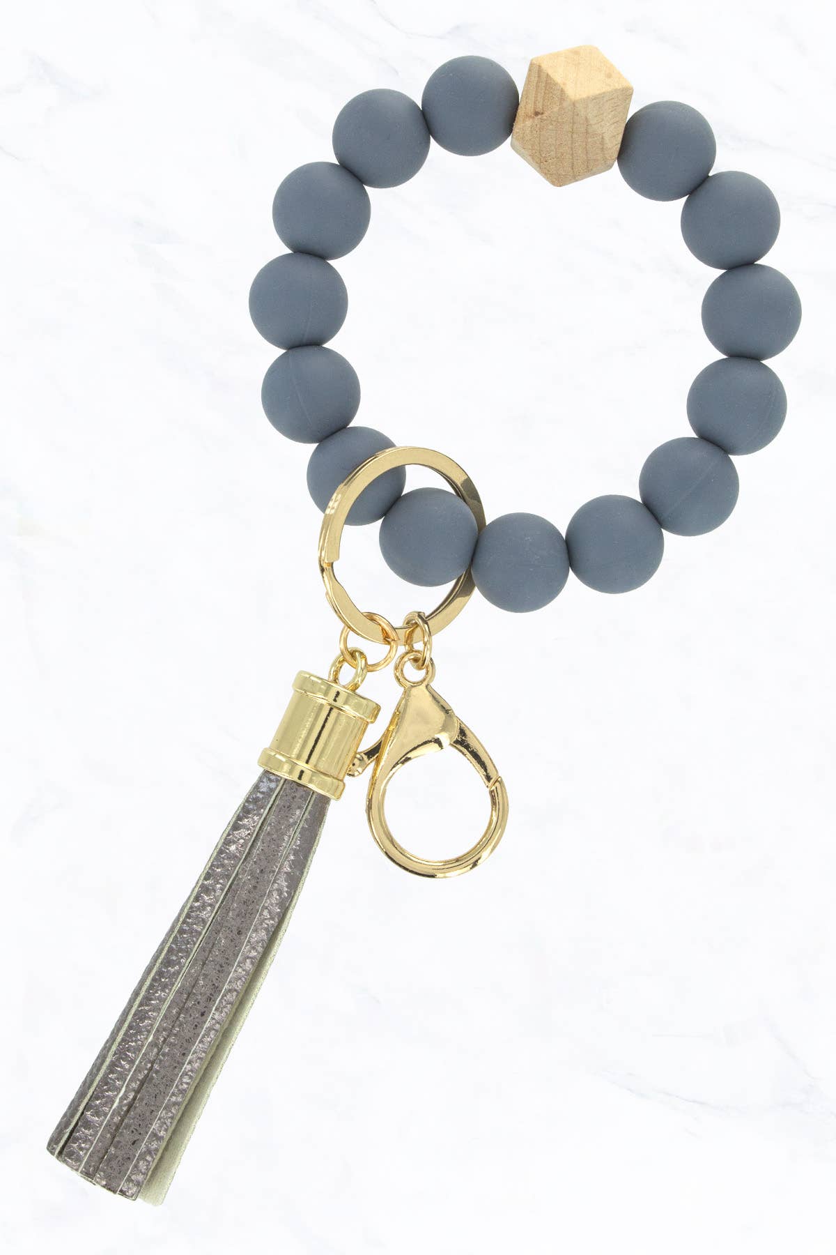 Suzie Q USA - Vente Porte-clés – femme - Porte-clés anneau avec perles en silicone colorées33