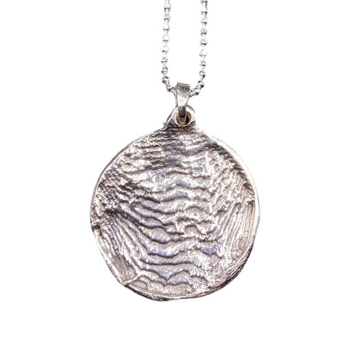 Callie Capps Silver - Wholesale Pendant/charm necklace - Silver Dunes3